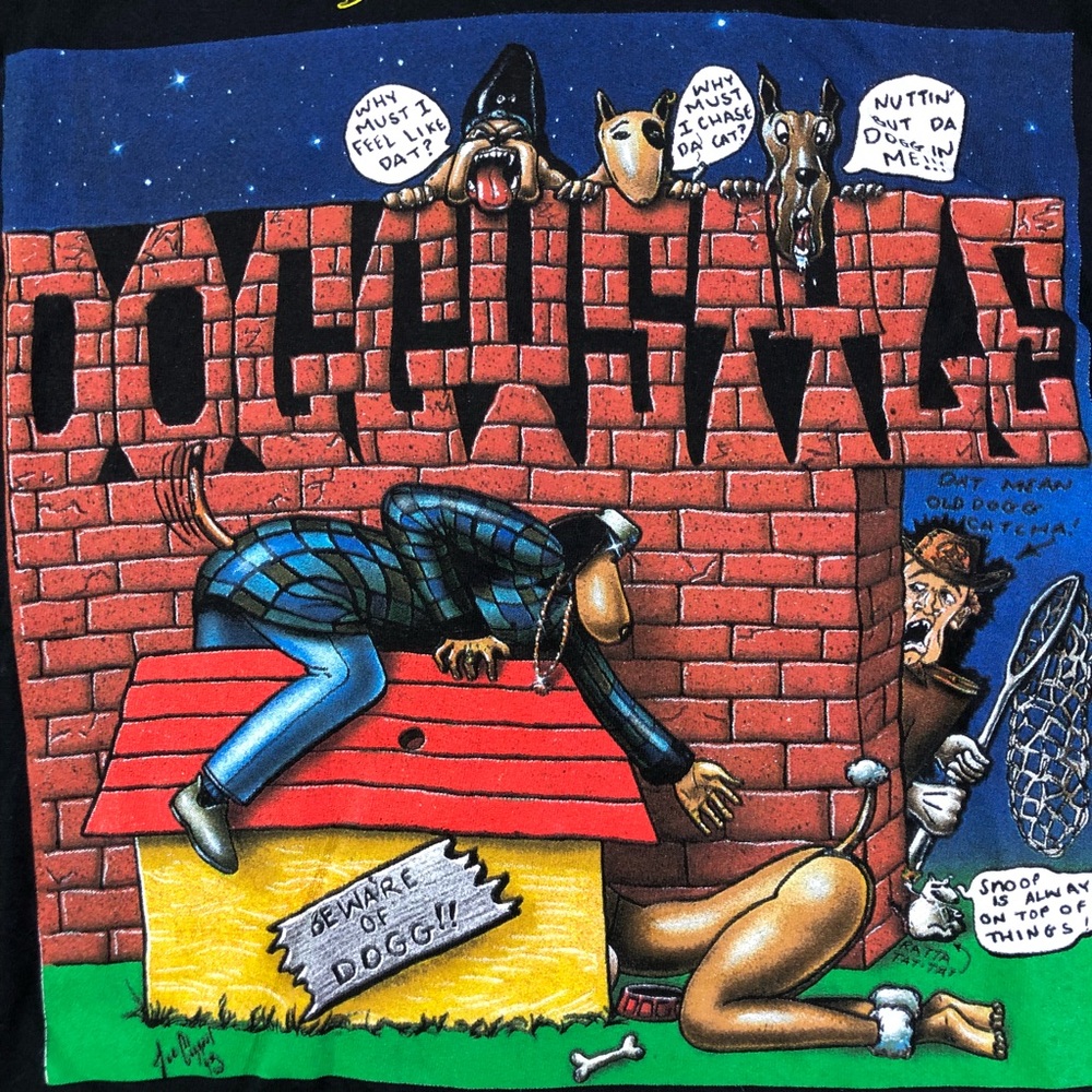 Snoop Dogg Doggystyle album cover Long Sleeve Tee - Picture 3 of 8